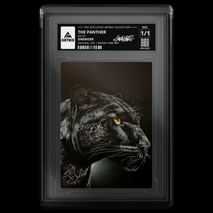 THE PANTHER by Onemizer — Velvet Fine Art — front