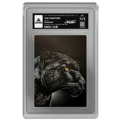 THE PANTHER by Onemizer — Velvet Fine Art — on white