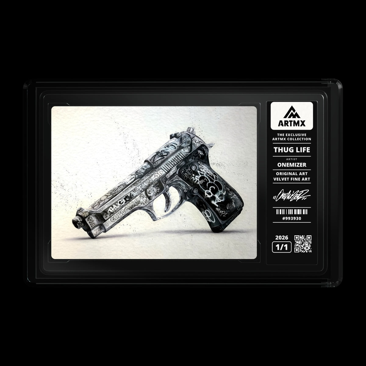 THUG LIFE by Onemizer — Velvet Fine Art — front