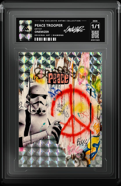PEACE TROOPER by Onemizer — Diamond — close-up