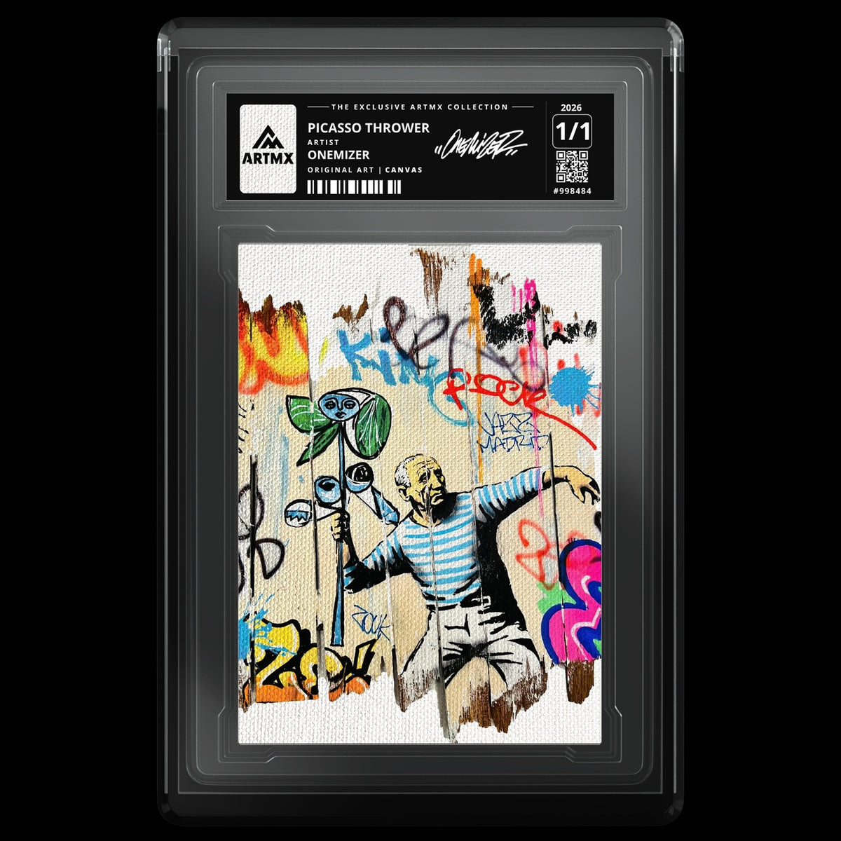 PICASSO THROWER by Onemizer — Canvas — front