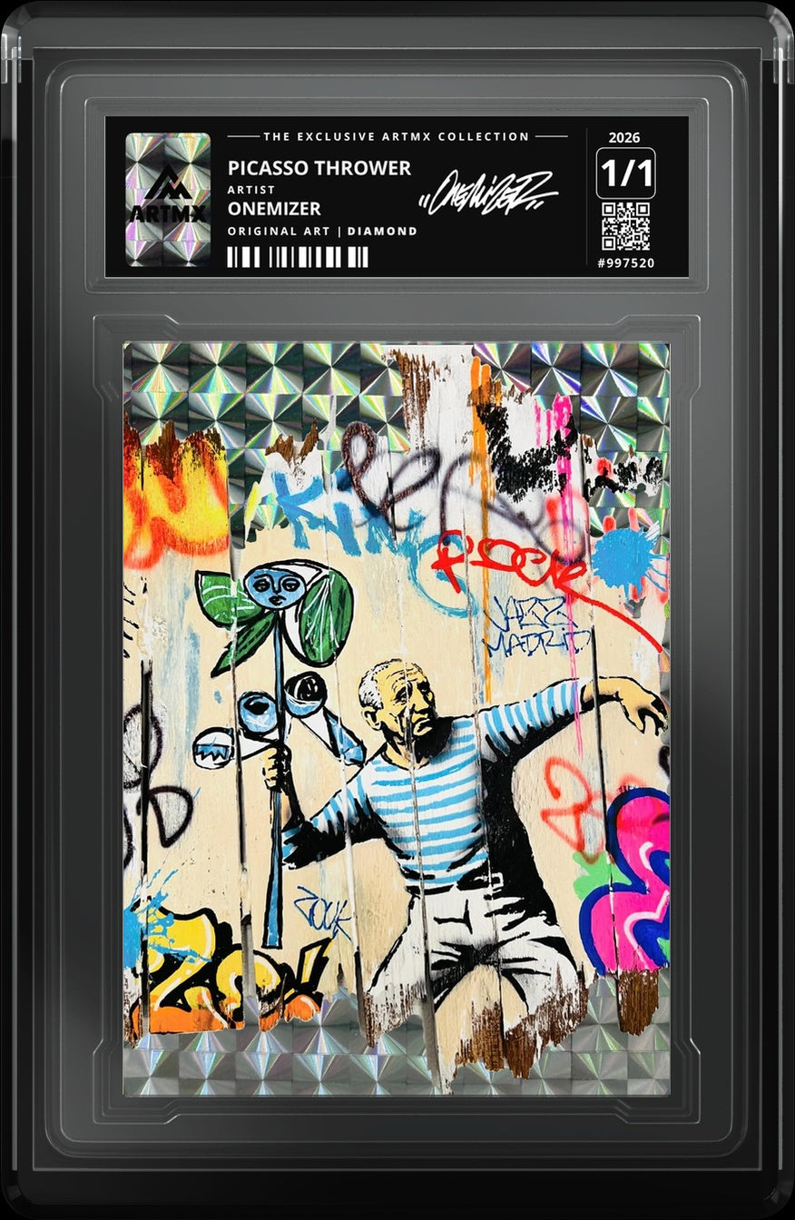 PICASSO THROWER by Onemizer — Diamond — close-up