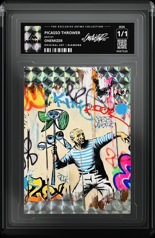 PICASSO THROWER by Onemizer — Diamond — close-up