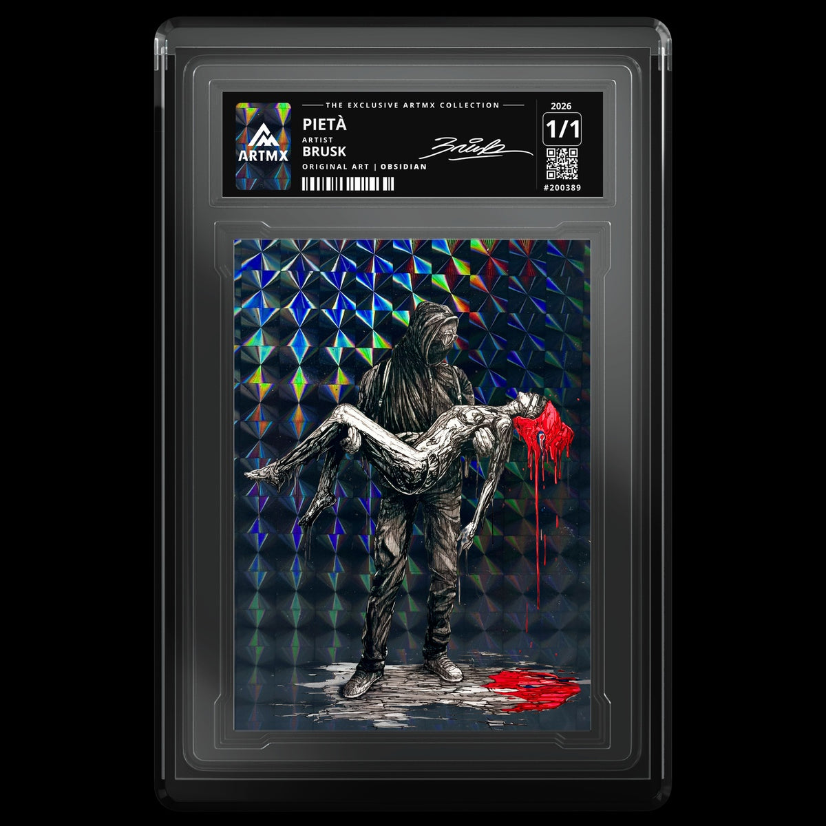 PIETÀ by Brusk — Obsidian — front