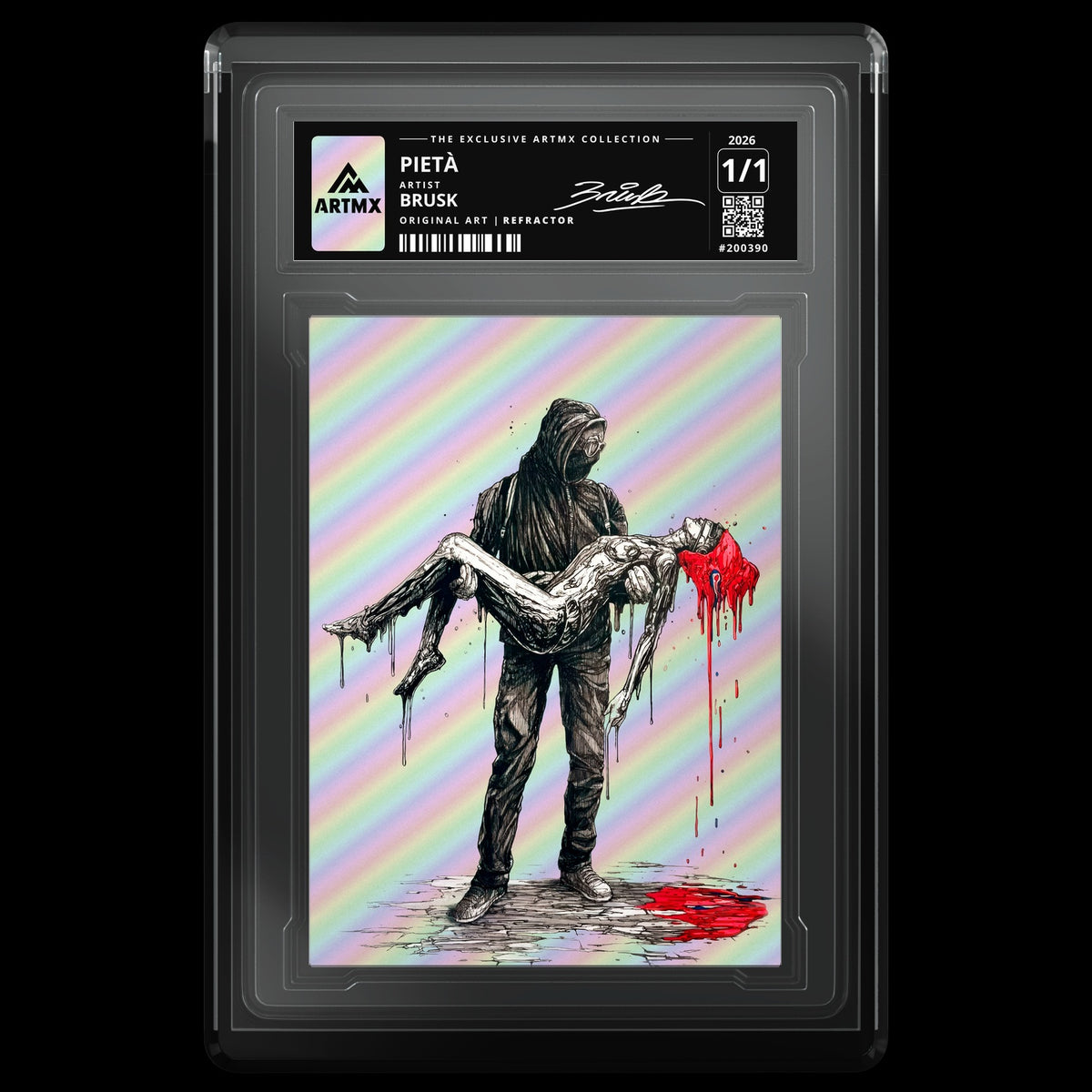 PIETÀ by Brusk — Refractor — front