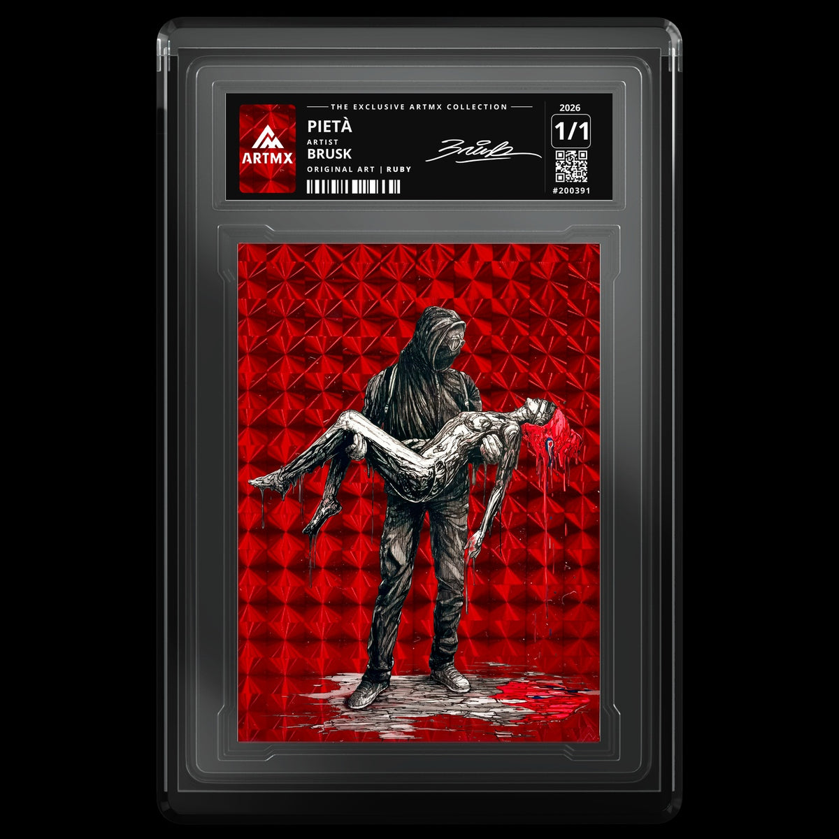 PIETÀ by Brusk — Ruby — front