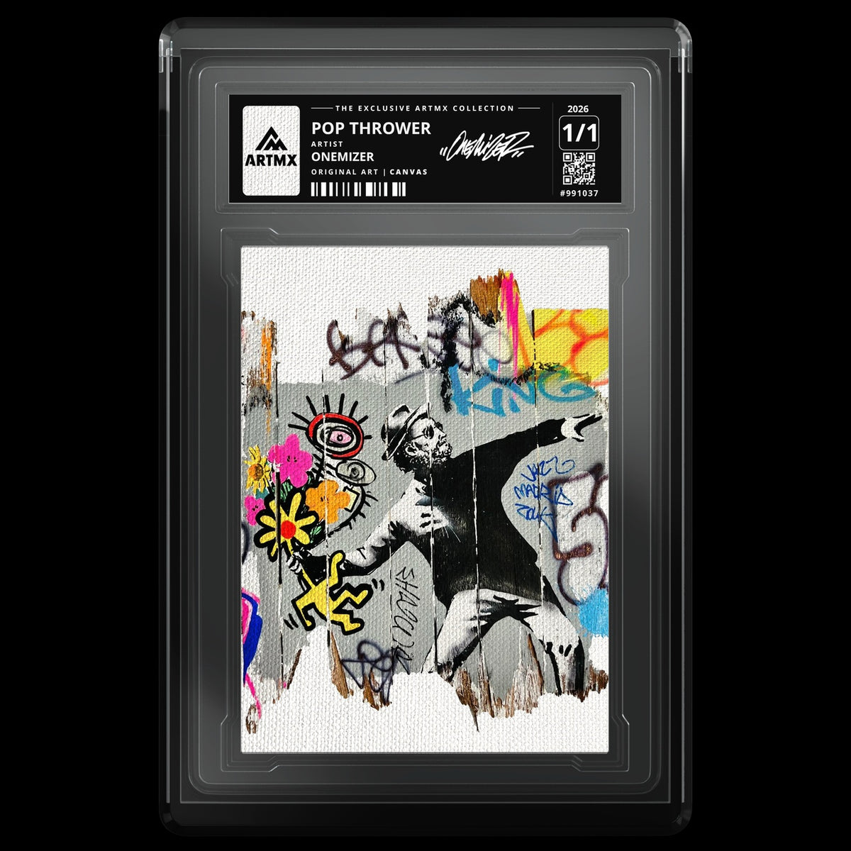 POP THROWER by Onemizer — Canvas — front