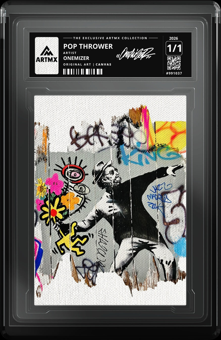 POP THROWER by Onemizer — Canvas — close-up