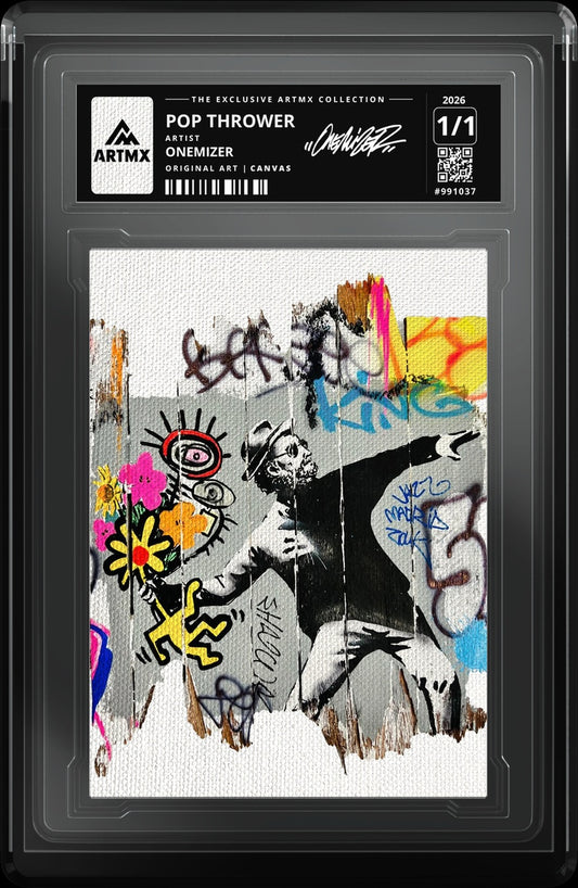 POP THROWER by Onemizer — Canvas — close-up