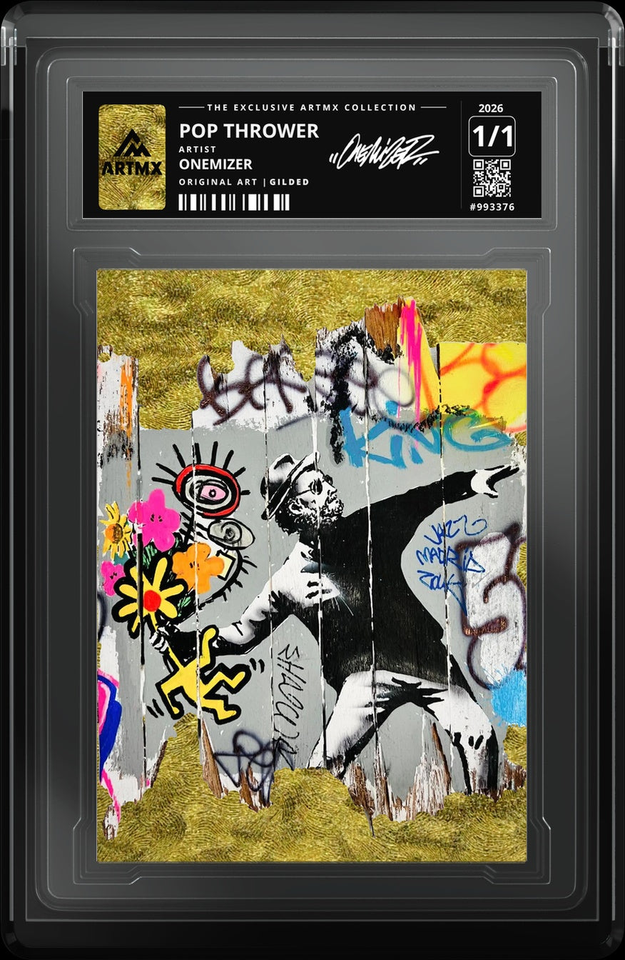 POP THROWER by Onemizer — Gilded — close-up