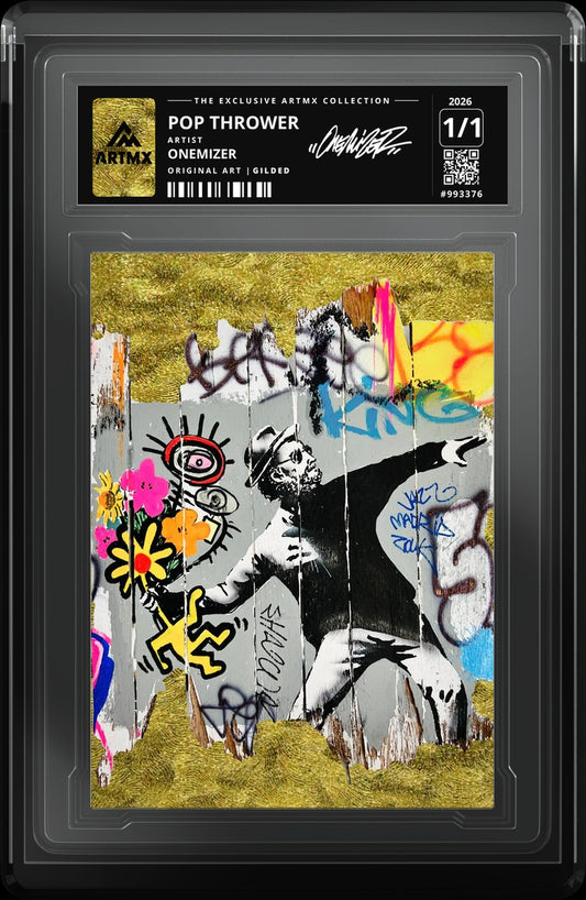 POP THROWER by Onemizer — Gilded — close-up