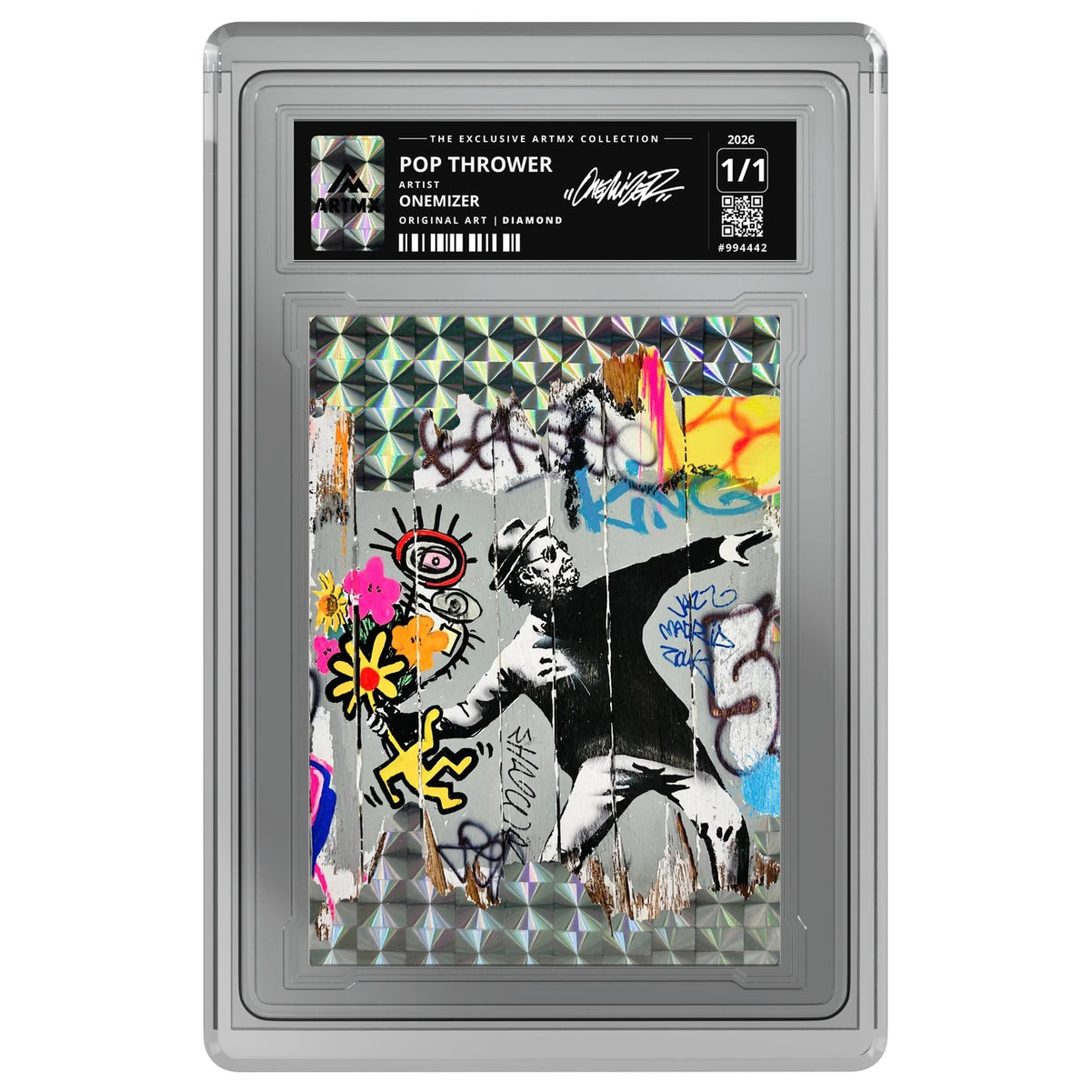 POP THROWER by Onemizer — Diamond — on white