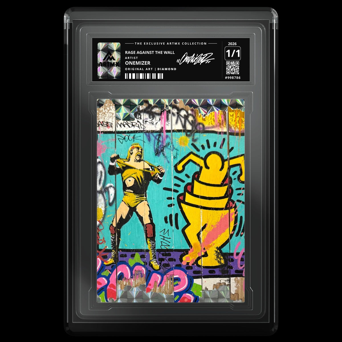 RAGE AGAINST THE WALL by Onemizer — Diamond — front