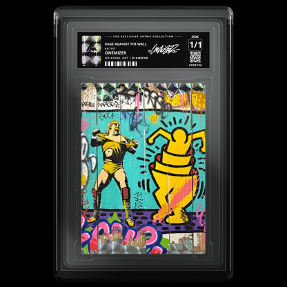 RAGE AGAINST THE WALL by Onemizer — Diamond — front