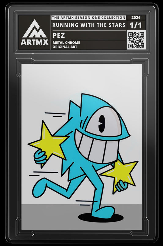 RUNNING WITH THE STARS by Pez