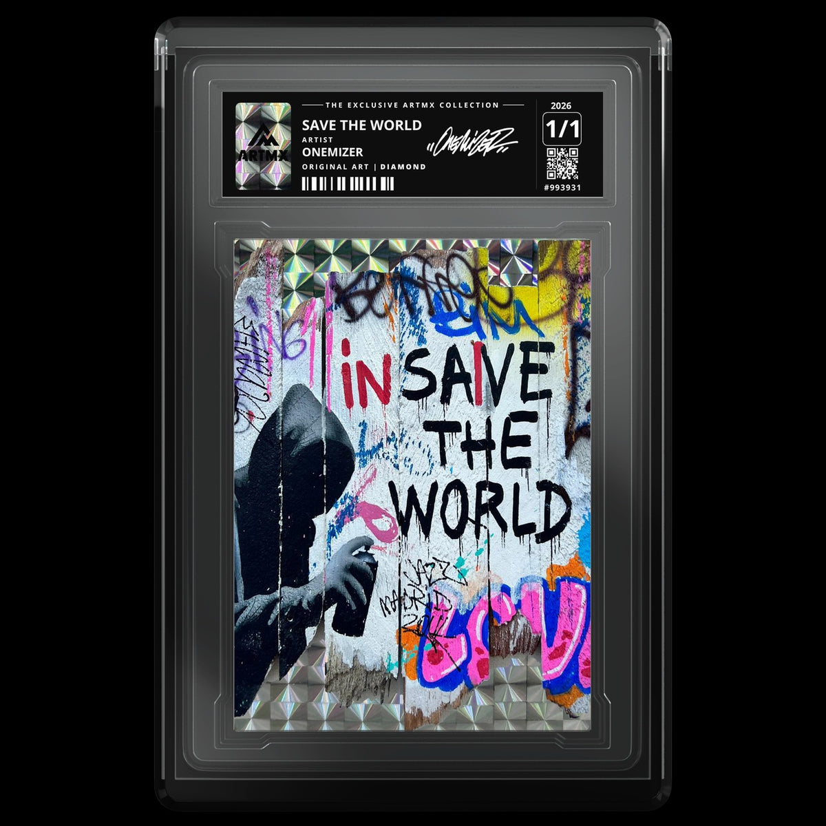 SAVE THE WORLD by Onemizer — Diamond — front
