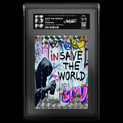 SAVE THE WORLD by Onemizer — Diamond — front