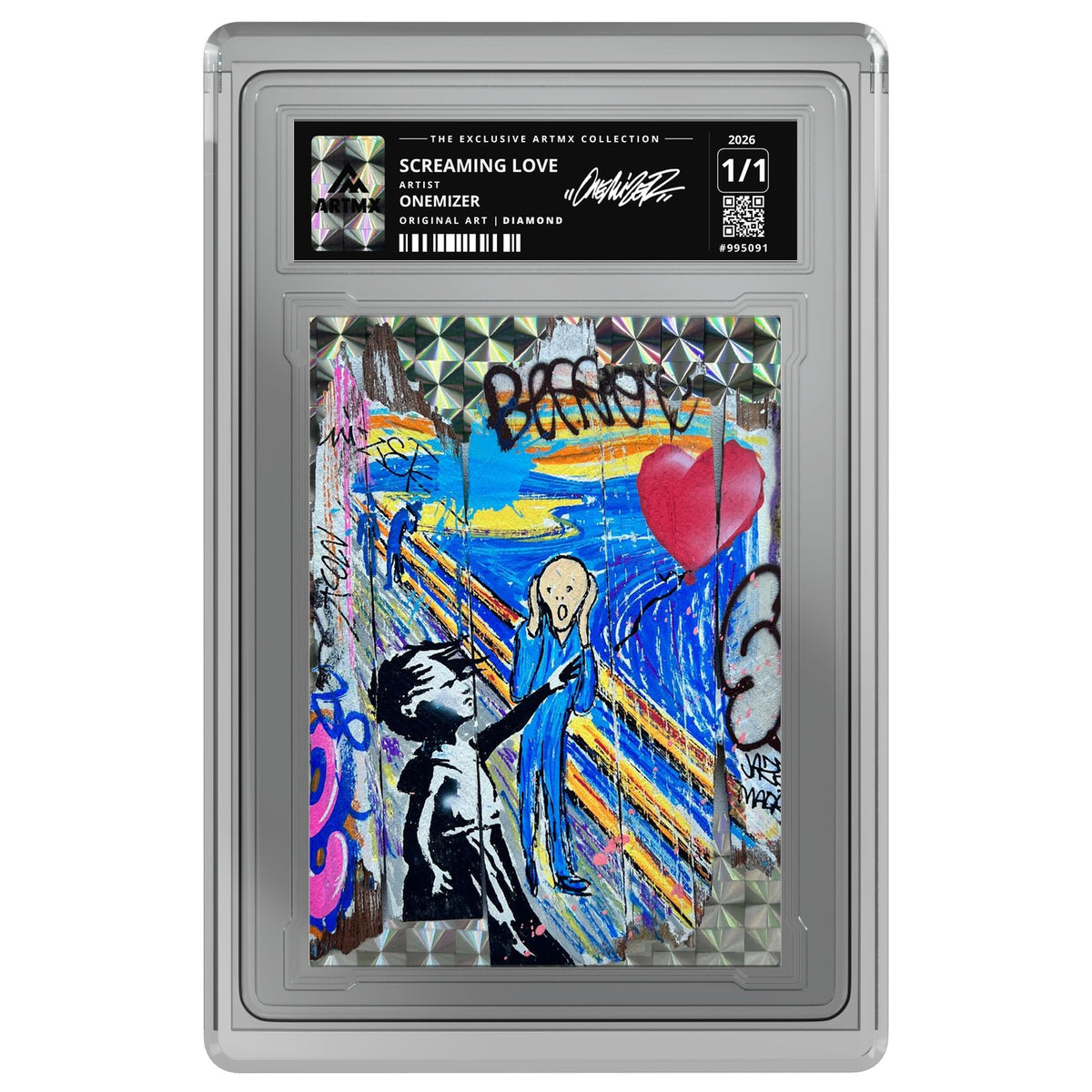 SCREAMING LOVE by Onemizer — Diamond — on white