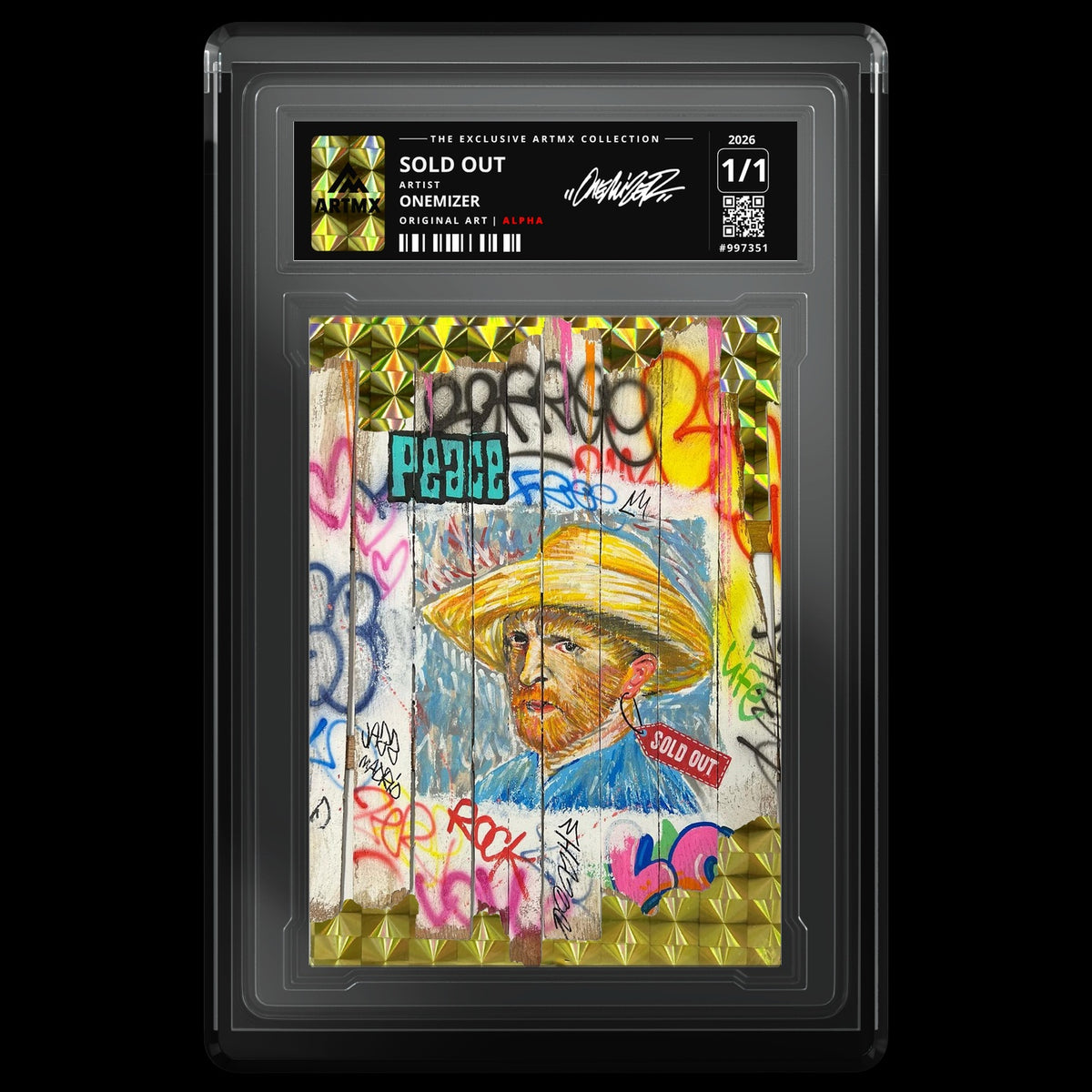 SOLD OUT by Onemizer — Alpha — front