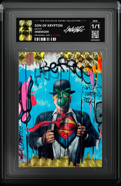 SON OF KRYPTON by Onemizer — Alpha — close-up
