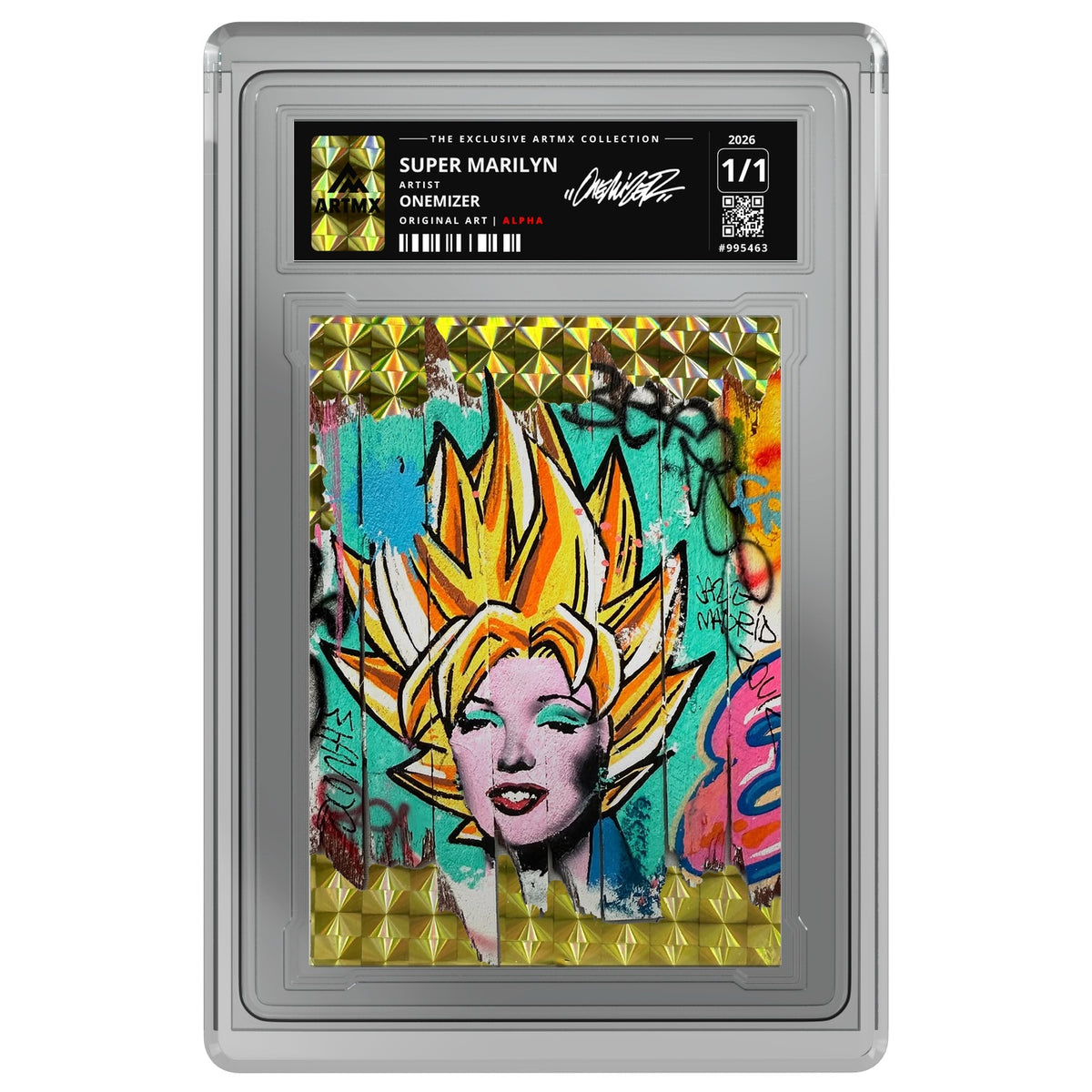 SUPER MARILYN by Onemizer — Alpha — on white