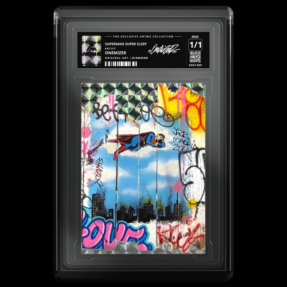SUPERMAN SUPER SLEEP by Onemizer — Diamond — front