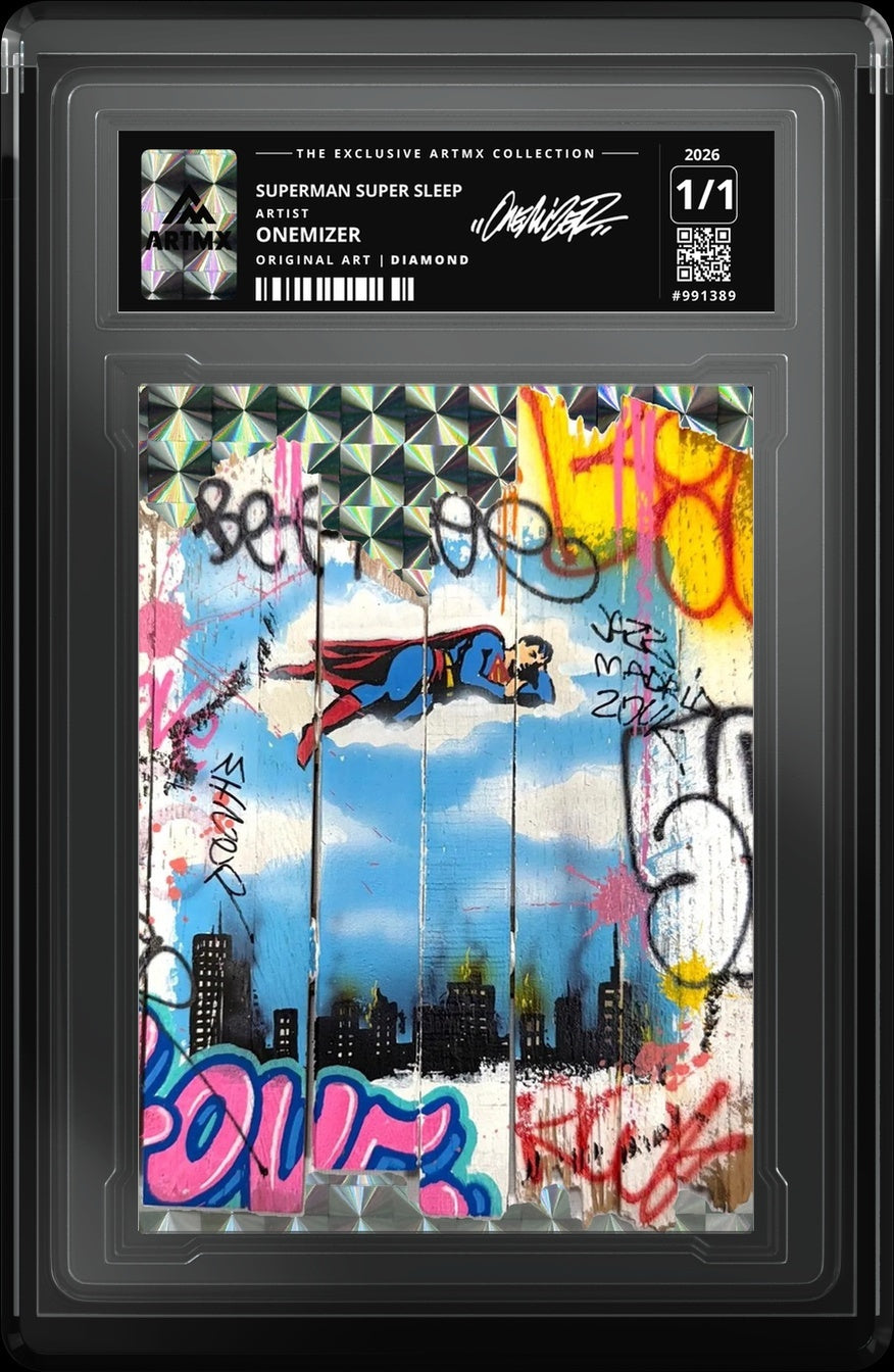 SUPERMAN SUPER SLEEP by Onemizer — Diamond — close-up