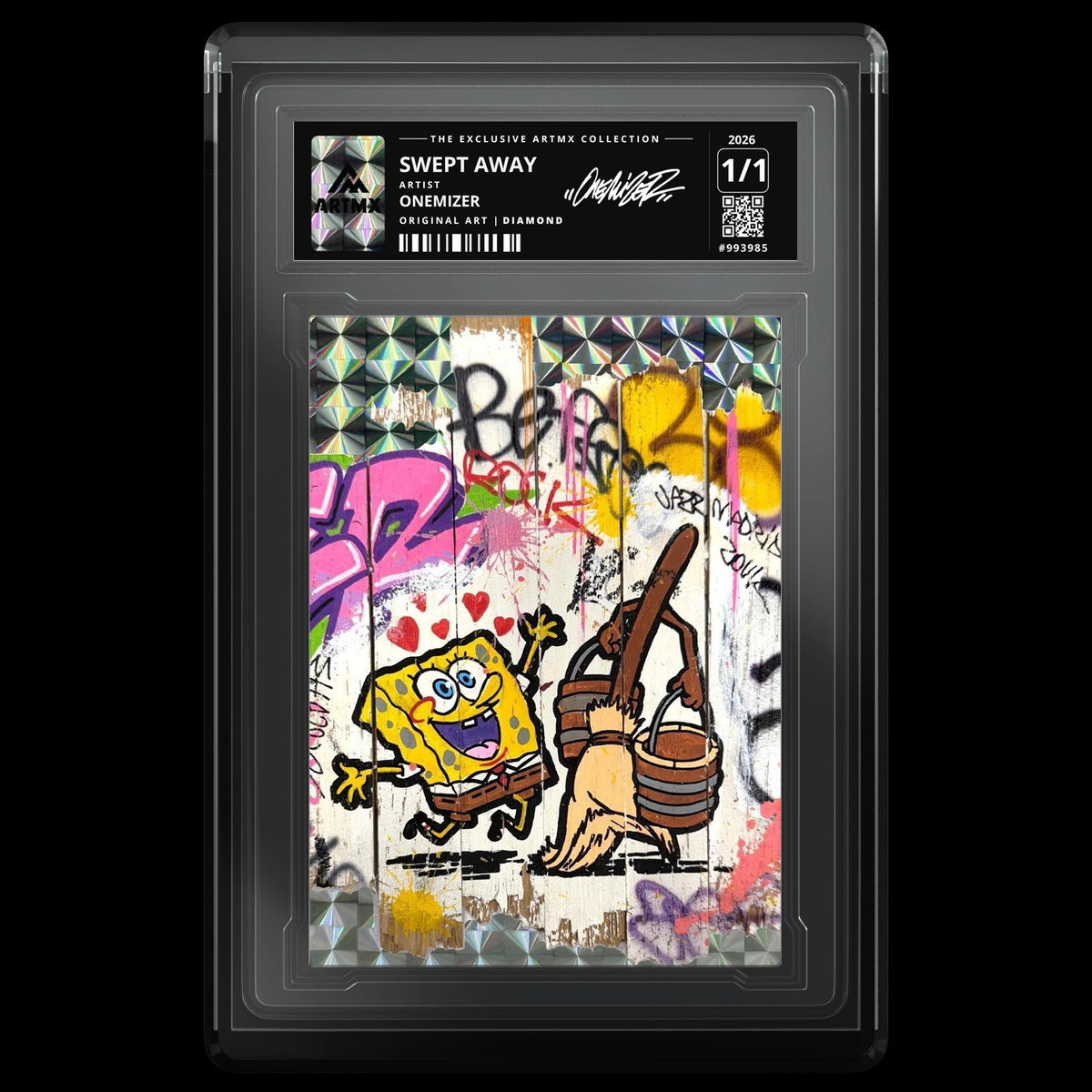 SWEPT AWAY by Onemizer — Diamond — front