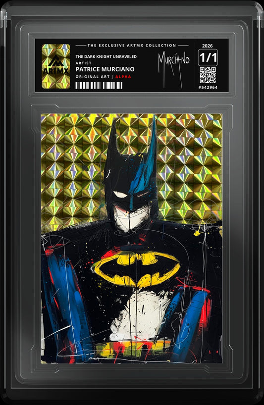THE DARK KNIGHT UNRAVELED by Patrice Murciano (Alpha / Vaulted) — close-up