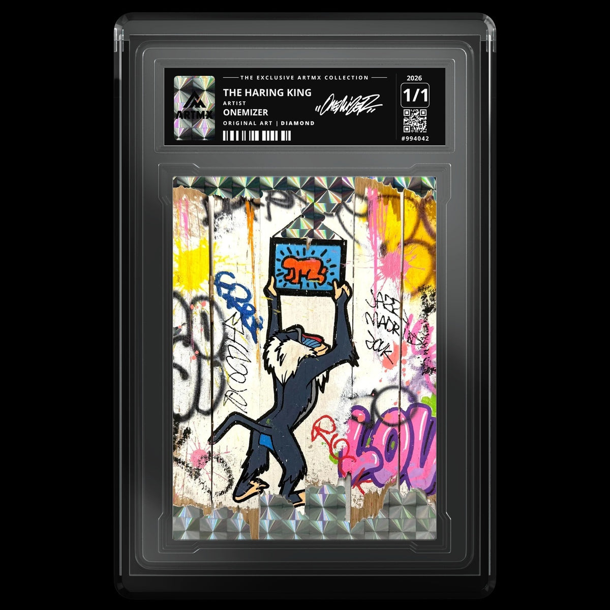 THE HARING KING by Onemizer — Diamond — front