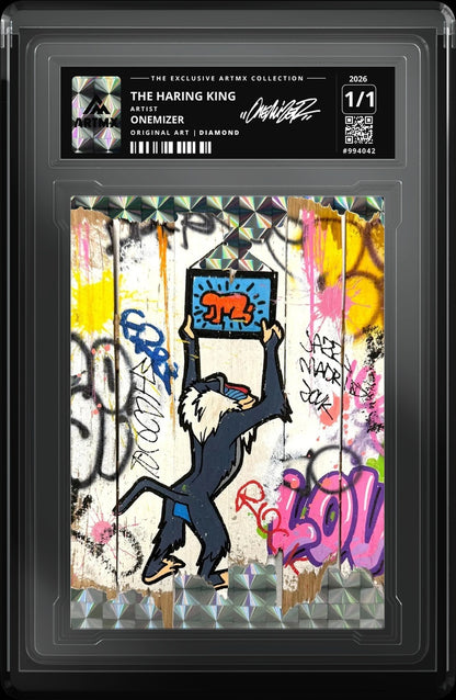 THE HARING KING by Onemizer — Diamond — close-up