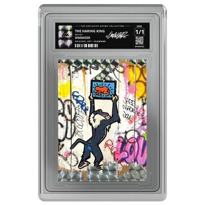 THE HARING KING by Onemizer — Diamond — on white
