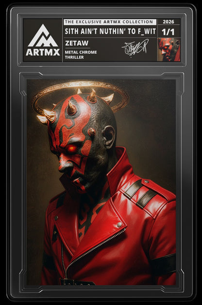 Sith Ain't Nuthin' to F_Wit (Darth Maul by Zetaw) - Last Wave