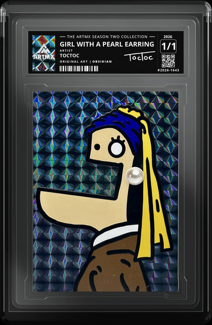 GIRL WITH A PEARL EARRING by Toctoc — Obsidian