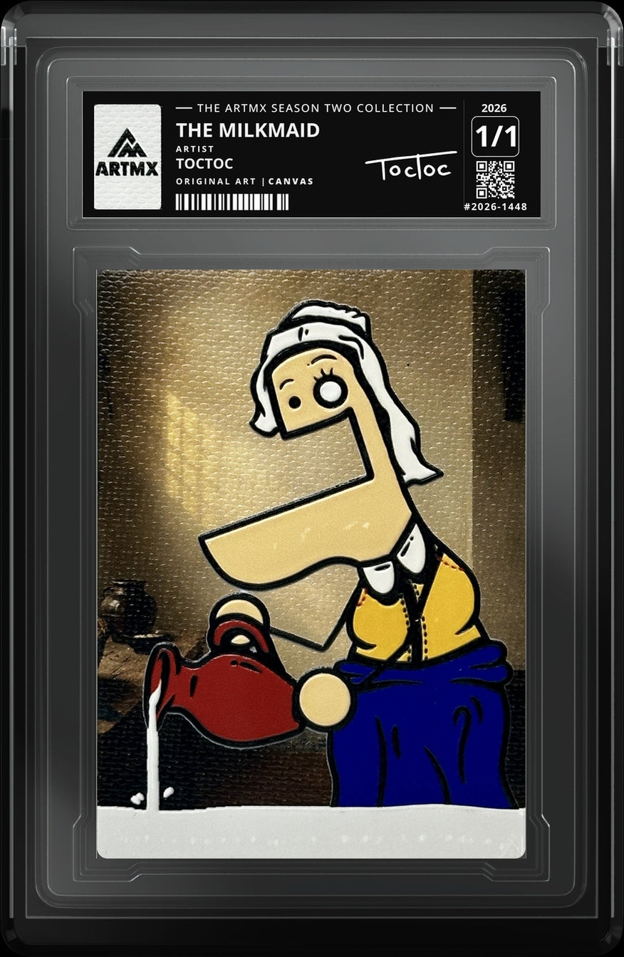 THE MILKMAID by Toctoc — Canvas
