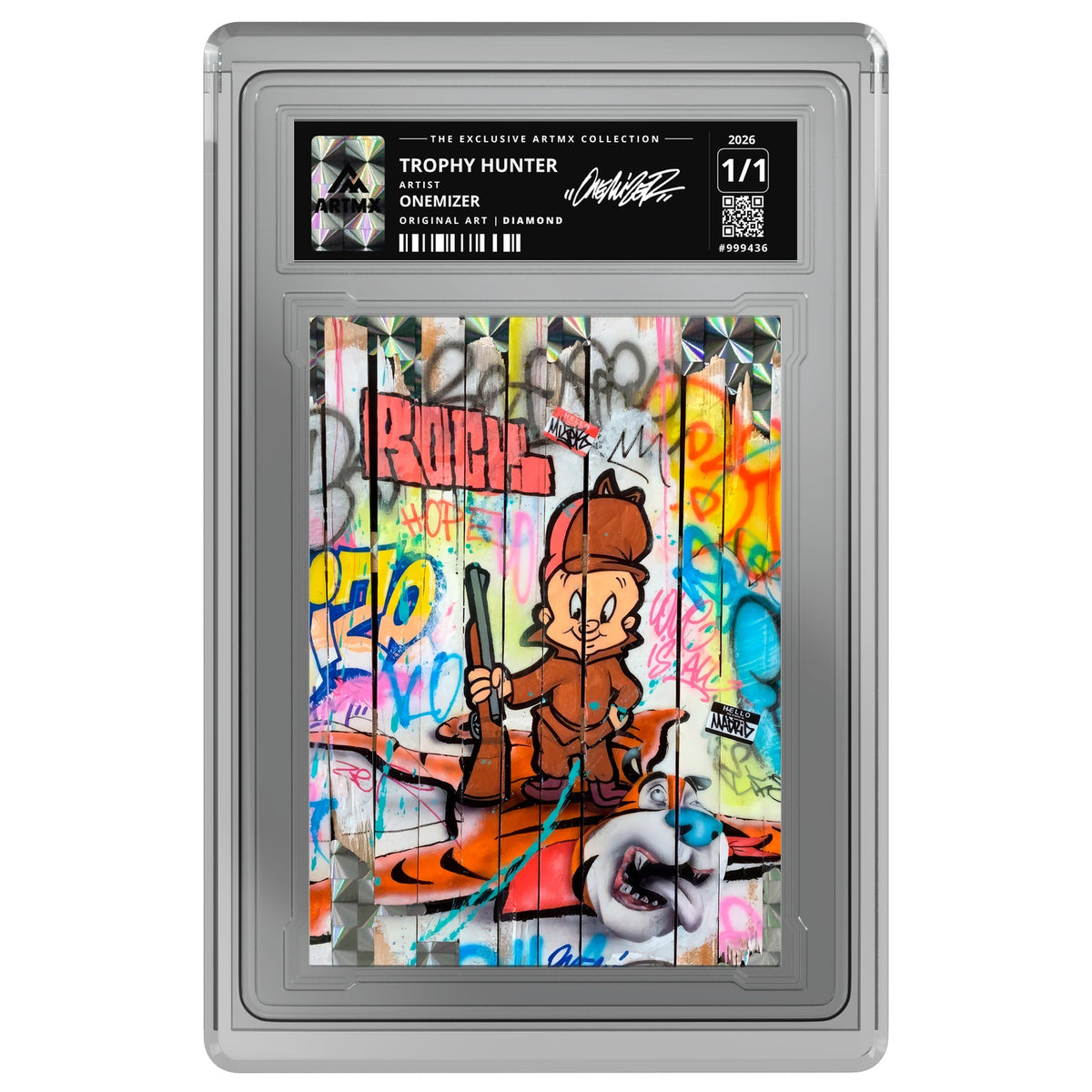 TROPHY HUNTER by Onemizer — Diamond — on white