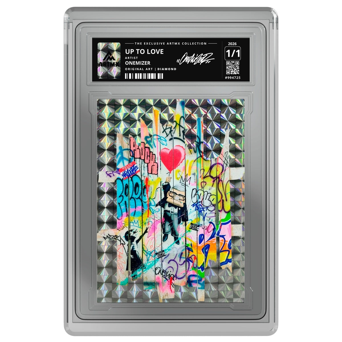 UP TO LOVE by Onemizer — Diamond — on white