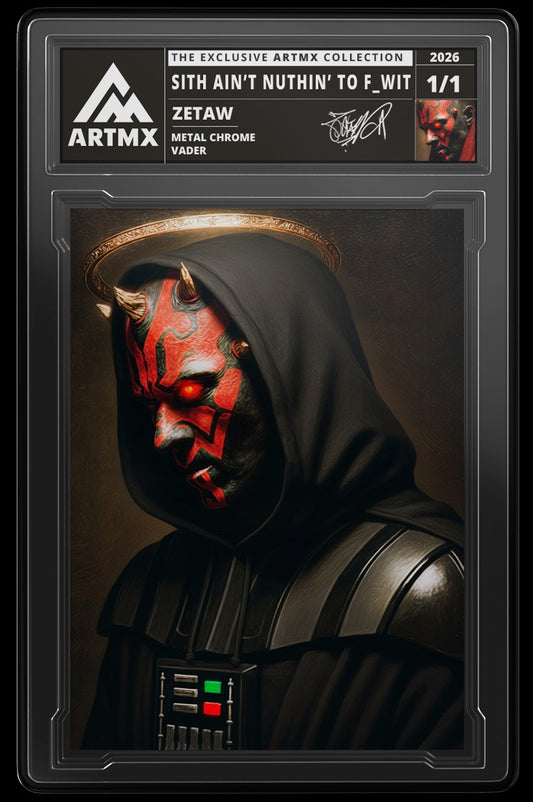 Sith Ain't Nuthin' to F_Wit (Darth Maul by Zetaw) - Wave 2