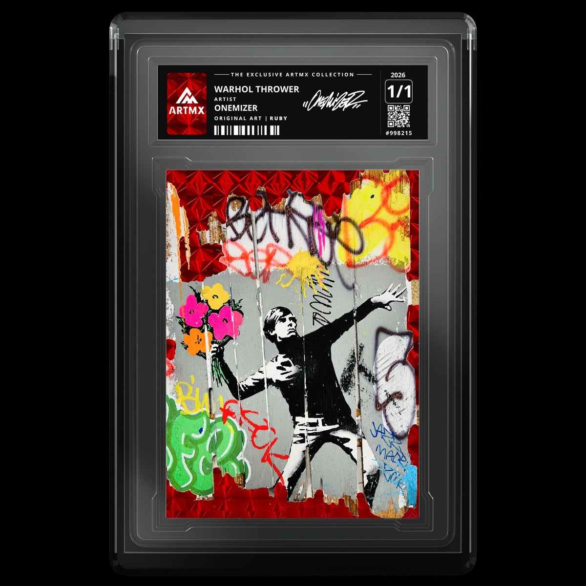 WARHOL THROWER by Onemizer — Ruby — front
