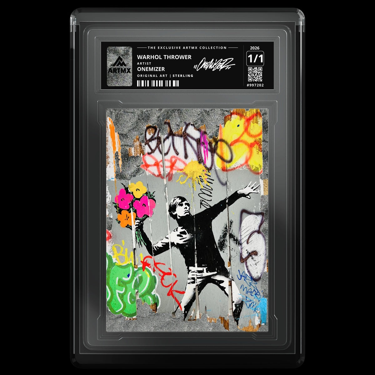 WARHOL THROWER by Onemizer — Sterling — front