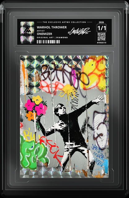 WARHOL THROWER by Onemizer — Diamond — close-up