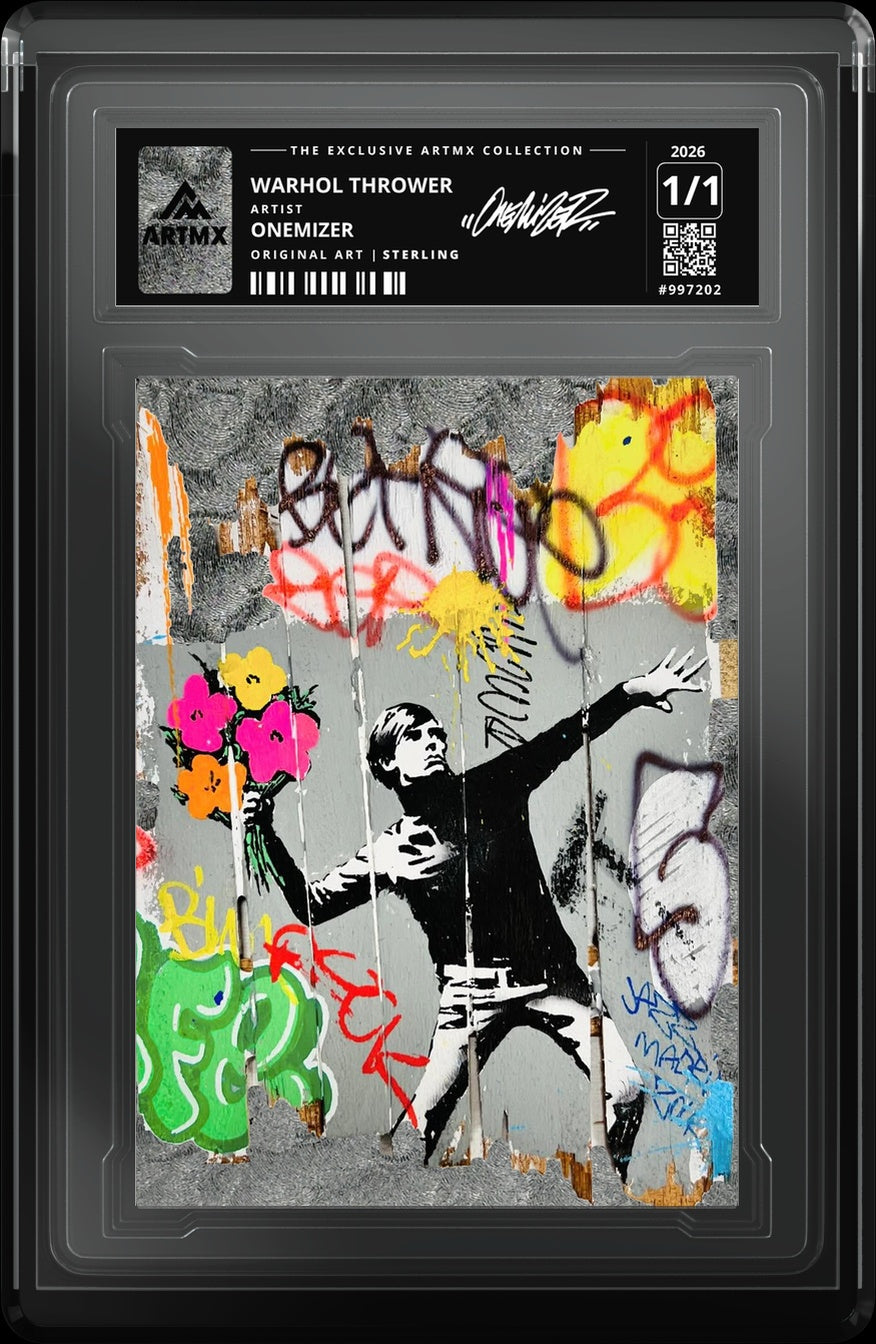 WARHOL THROWER by Onemizer — Sterling — close-up