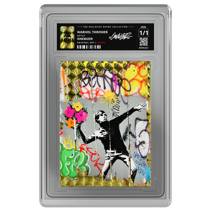 WARHOL THROWER by Onemizer — Alpha — on white