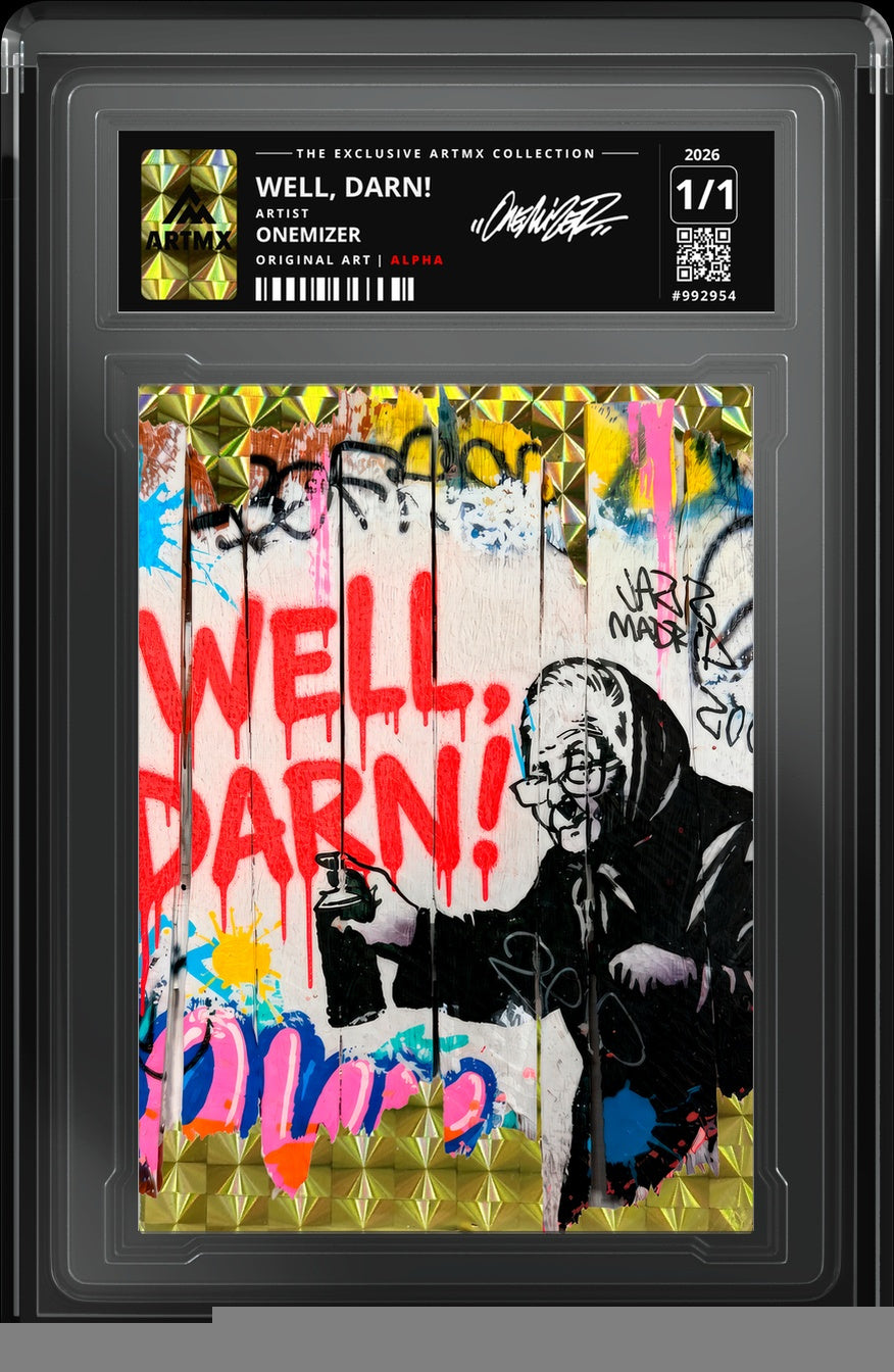 WELL, DARN! by Onemizer — Alpha — close-up