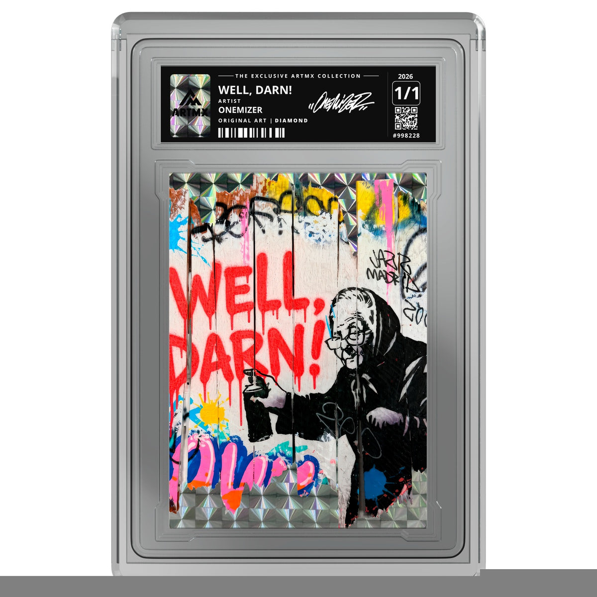 WELL, DARN! by Onemizer — Diamond — on white
