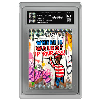 WHERE IS WALDO? by Onemizer — Diamond — on white