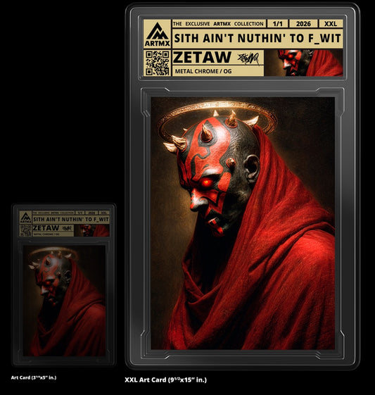 Sith Ain't Nuthin' to F_Wit: XXL Art Card
