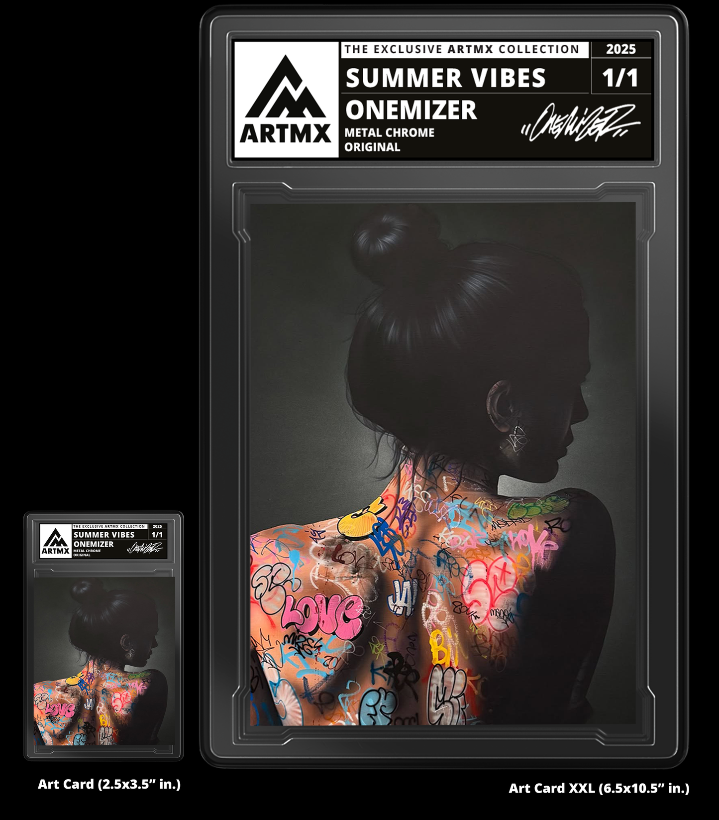 "Summer Vibes" companion set (Regular Art Card + Art Card XXL) by Onemizer
