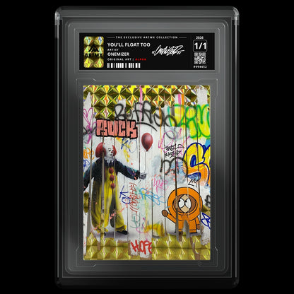 YOU'LL FLOAT TOO by Onemizer — Alpha — front