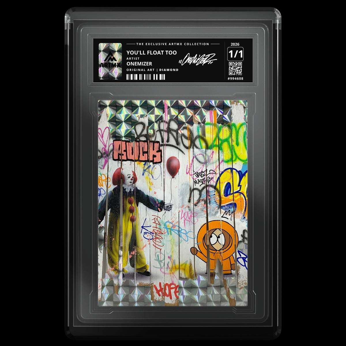 YOU'LL FLOAT TOO by Onemizer — Diamond — front